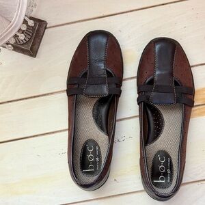 boc Born Brown Loafer Flats